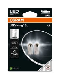 Osram LEDriving SL W5W Cool White 6000K 2 stk Osram LEDriving SL W5W Cool White 6000K 2 stk