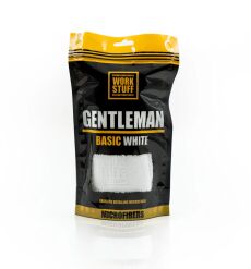 Mikrofiberklud Gentleman Basic White 350GSM Mikrofiberklud Gentleman Basic White 350GSM
