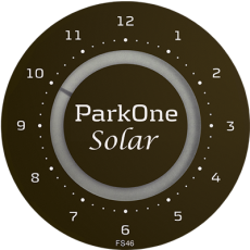 ParkOne Solar - Parkeringsskive