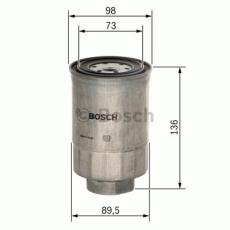 N0508 Brændstoffilter Bosch
