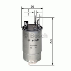 N2054 Brændstoffilter Bosch