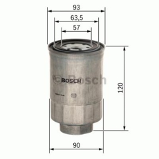 N2063 Brændstoffilter Bosch