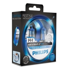 Philips ColorVision H4 Blue 2stk