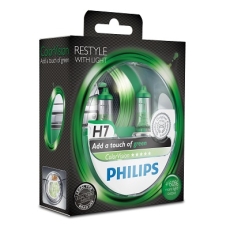 Philips ColorVision H7 Green 2stk