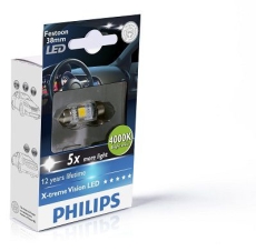 Philips Festoon X-tremeVision LED 10.5x38mm 4000k