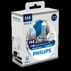 Philips WhiteVision H4 + W5W 2 2 stk