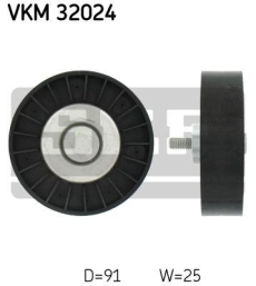 SKF Medløberhjul multi-V-rem VKM32024