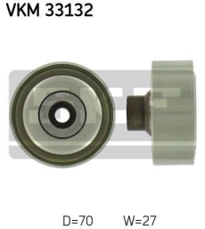 SKF Medløberhjul multi-V-rem VKM33132