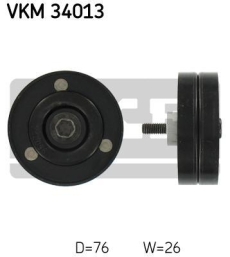 SKF Medløberhjul multi-V-rem VKM34013
