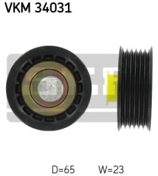 SKF Medløberhjul multi-V-rem VKM34031