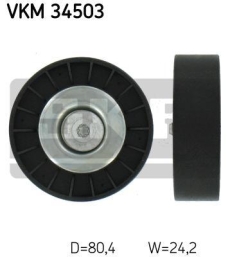SKF Medløberhjul multi-V-rem VKM34503
