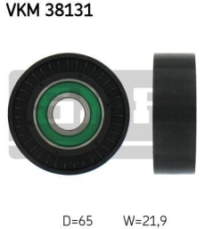 SKF Medløberhjul multi-V-rem VKM38131