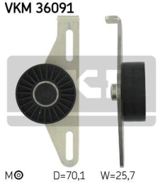 SKF Strammehjul kilerem VKM36091