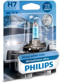 Philips Whitevision Ultra H7 1 stk