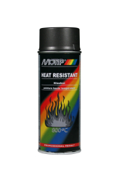 Varmefast Motip spraymaling Mørk Antracit 400ML 800GR.