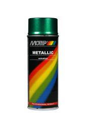 Grøn metallic effekt spraymaling Motip Lak 04043 400ML