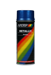 Blå metallic effekt spraymaling Motip Lak 04044 400ML