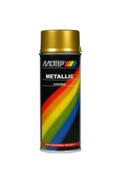 Guld metallic effekt spraymaling Motip Lak 04047 400ML