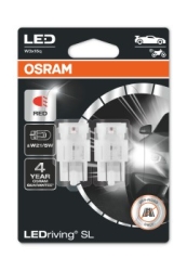 Osram LEDriving SL W21/5W Rød