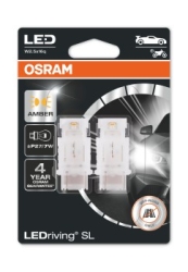 Osram LEDriving P27/7W Amber 2 stk