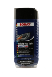 Sonax Polish - Wax Color Blå