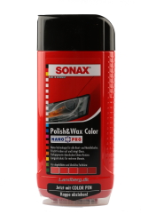 Sonax Polish - Wax Color Rød