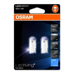 Osram Kabinelyspære LED 6800K 2 stk.