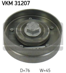 SKF Medløberhjul multi-V-rem VKM31207