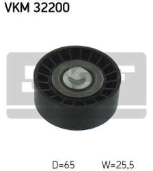 SKF Medløberhjul multi-V-rem VKM32200