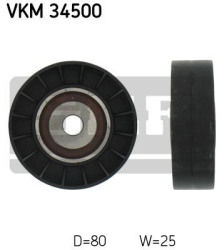 SKF Medløberhjul multi-V-rem VKM34500