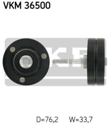 SKF Medløberhjul multi-V-rem VKM36500