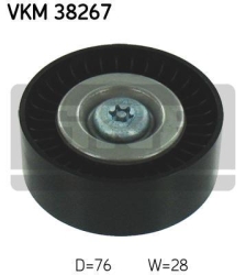 SKF Medløberhjul multi-V-rem VKM38267
