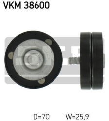 SKF Medløberhjul multi-V-rem VKM38600