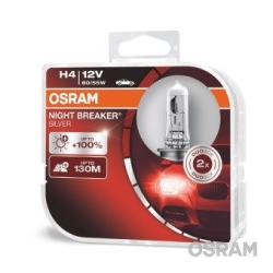 Osram NightBreaker Silver 100% H4 2stk