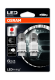 Osram LED Retrofits 12 V P27 7W S8W DC Rød