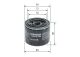 P7398 Oliefilter Bosch P7398 Oliefilter Bosch