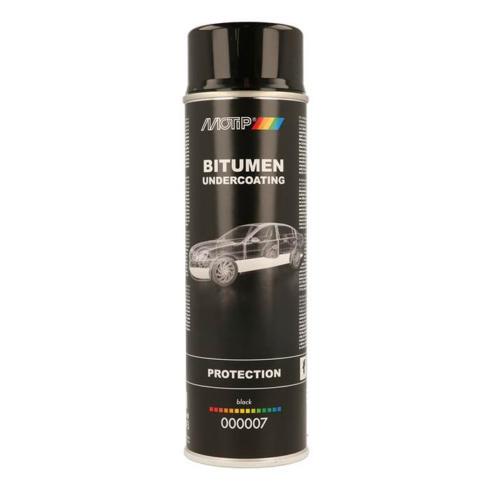 Motip Sort Undervognsbeskyttelse Spray 500ML - Stenslagbeskyttelses maling BODY