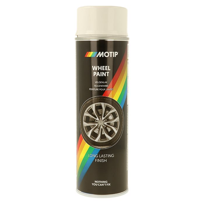 Fælgspraymaling Hvid Motip 500ML - Fælgmaling