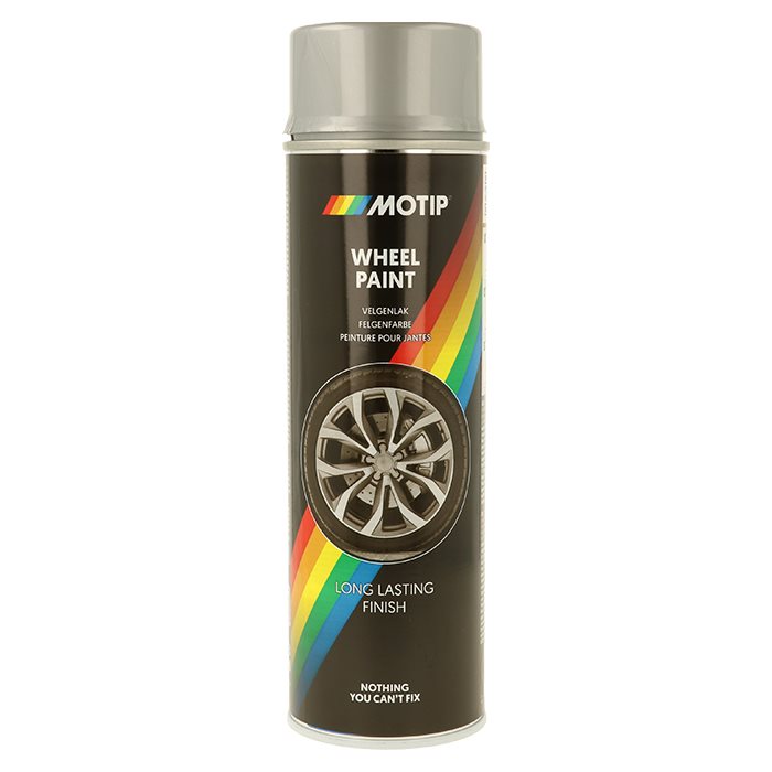 Fælgspraymaling Sølv Motip 500ML - Fælgmaling