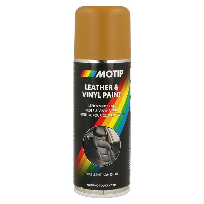 Motip Læder og Vinyl Maling RAL8001 200ml. - Maling til køretøjer