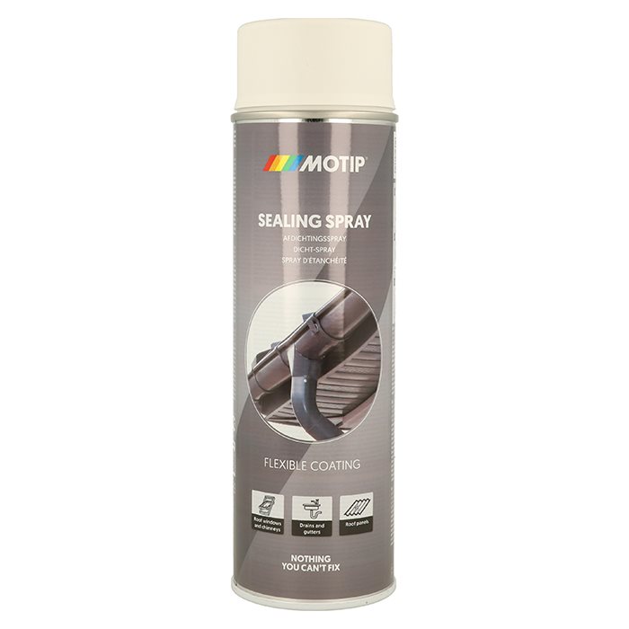 Motip Sealing Spray Hvid 500ml. - Primer, filler og spartelmasse