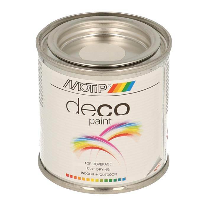 Motip Deco Ral 9010 Glans Hvid 100ml. - Maling til køretøjer