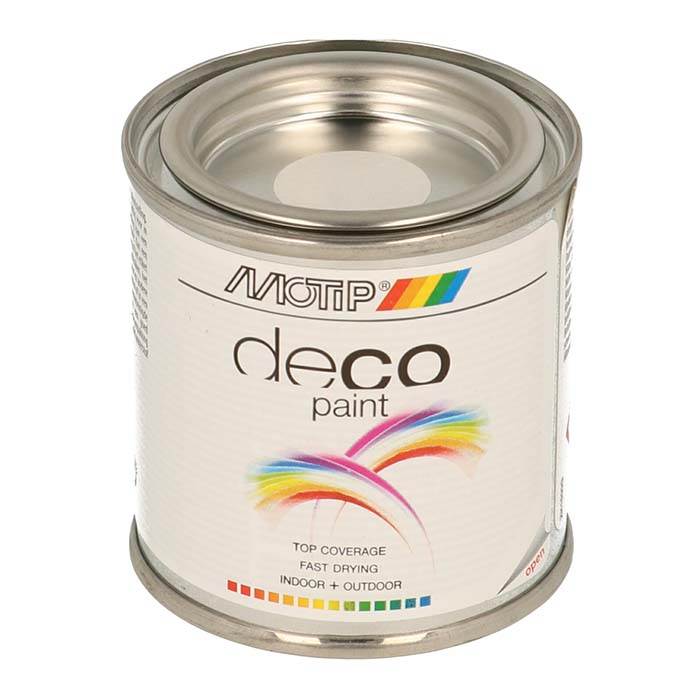 Motip Deco Ral 9010 Mat Hvid 100ml. - Maling til køretøjer