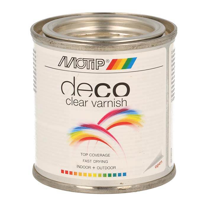 Motip Deco Satin Mat Klarlak 100ml. - Maling til køretøjer