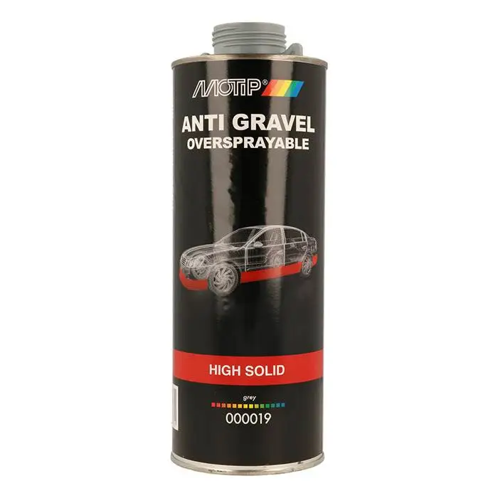 Motip Stenslagsspray High Solid Grå - 1000 ml.