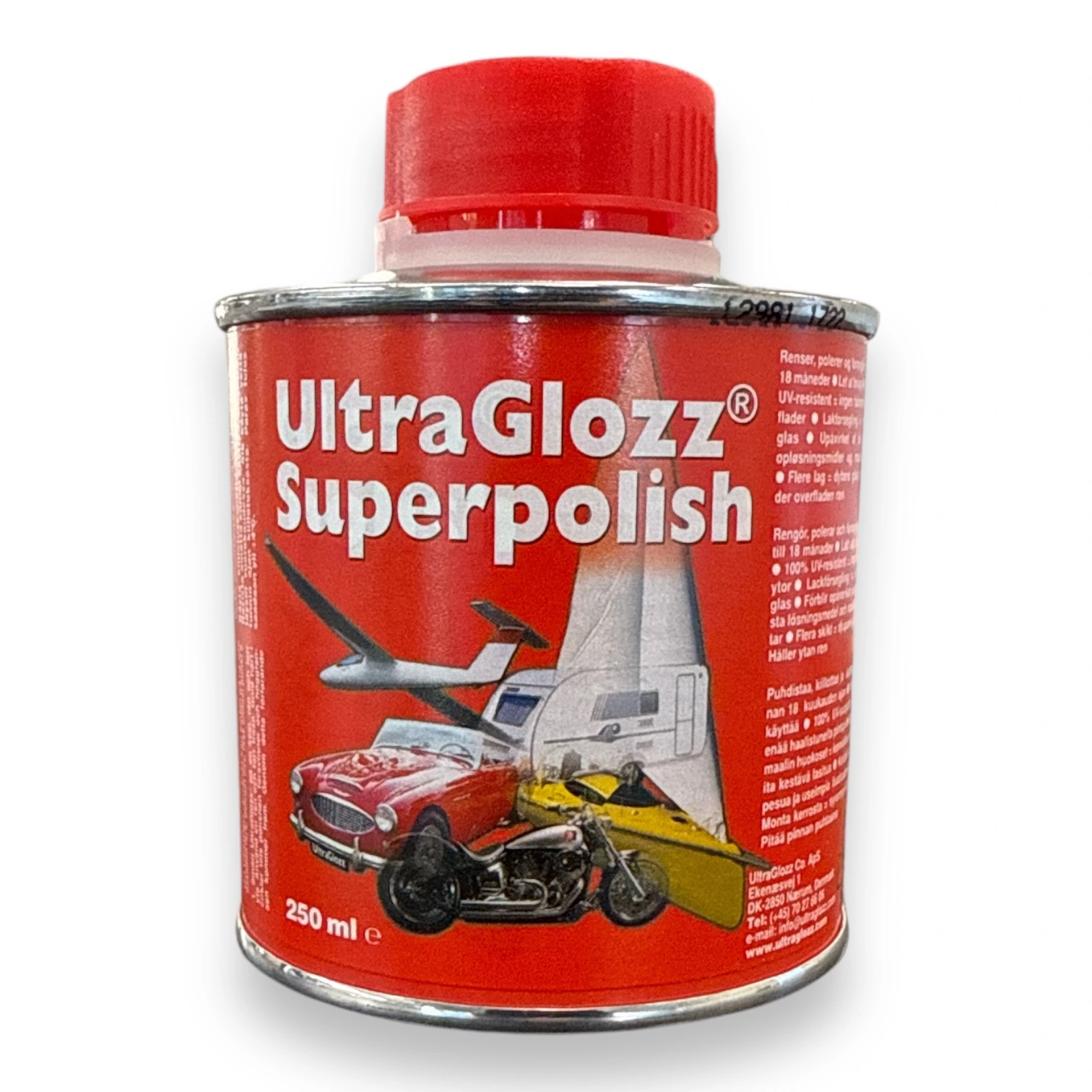 UltraGlozz Superpolish 250ml - Bilpleje
