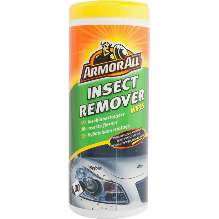 Armor All Insect Remover Wipes - Vask og Tørring