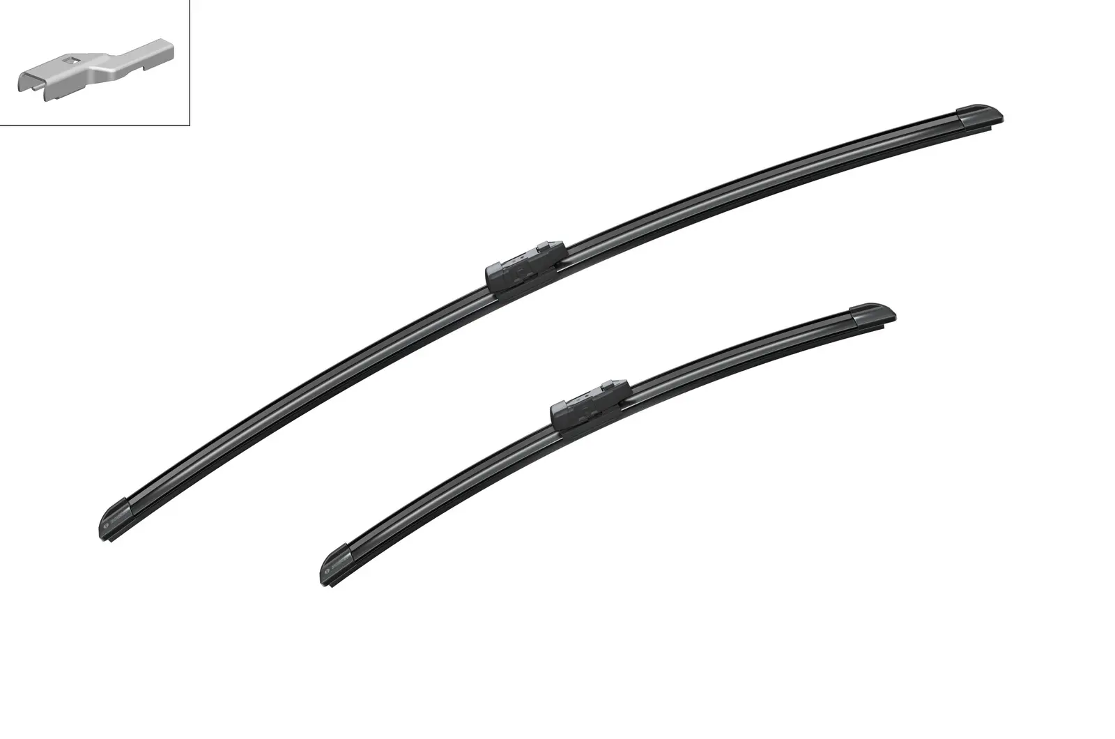 A027S Bosch AeroTwin Viskerblade forrude (sæt) - Forrude viskere
