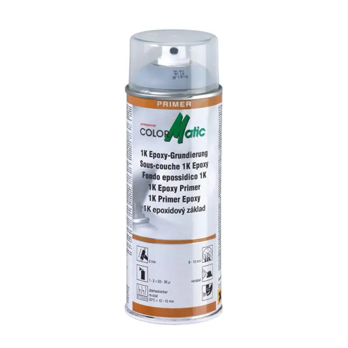 ColorMatic Epoxy Primer 1k. Grå 400ml. - Primer, filler og spartelmasse