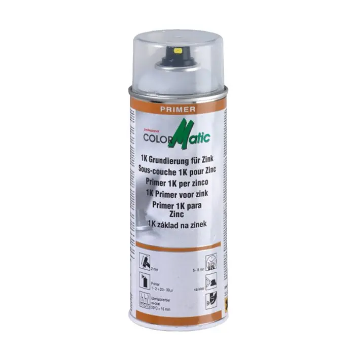 ColorMatic Zink Primer 400ml. - Primer, filler og spartelmasse